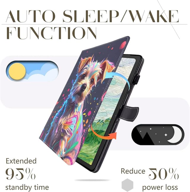 Thumbnail 4 de Bemoloon PU Tab Hülle Galaxy Tab S5e 10.5