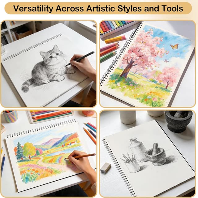 Thumbnail 5 de DazSpirit A3 Skizzenbuch für Zeichnungen