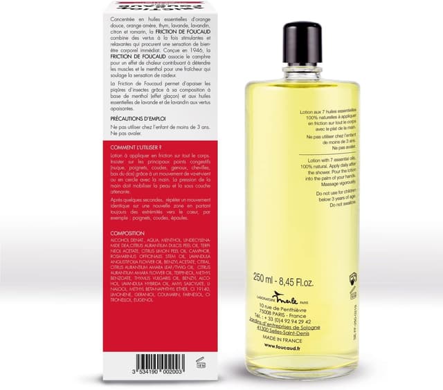 Detalle 2 de Friction Körperlotion 500 ml für Muskeltonus