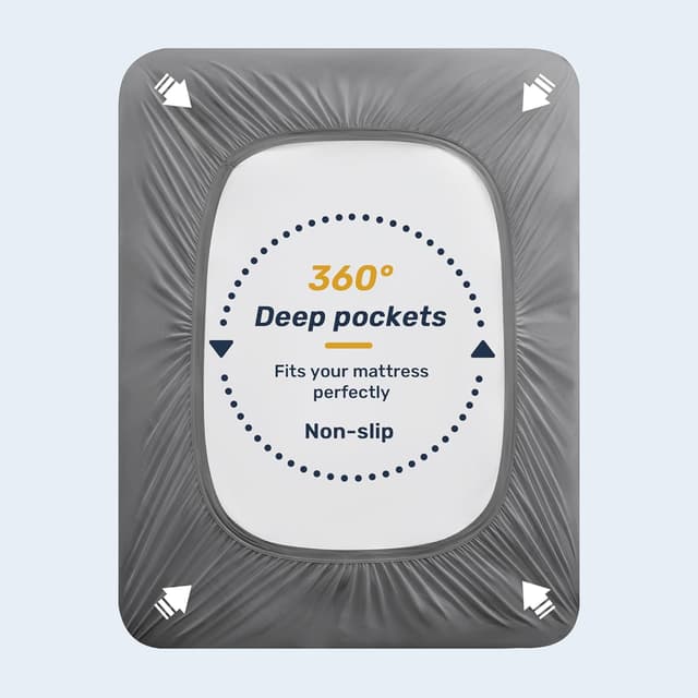 Thumbnail 6 de UNIKOME Surmatelas 200x200cm matelassé