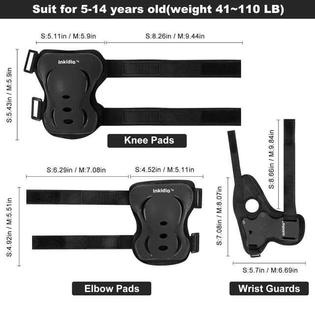 Thumbnail 6 de Inkidio Knieschützer-Set für Kinder 6-teilig