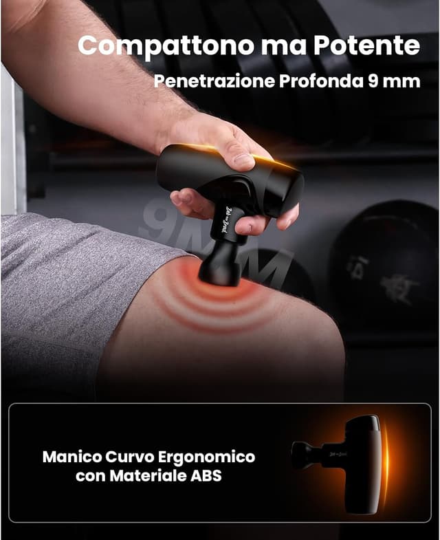 Detalle de BOB AND BRAD M7 Plus massaggiatore 9mm 🏋