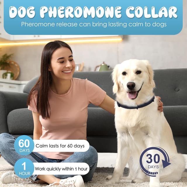 Detalle 2 de Calming Collar for Dogs with Natural Pheromones (8 Packs, up to 320 days) – Adjustable 25