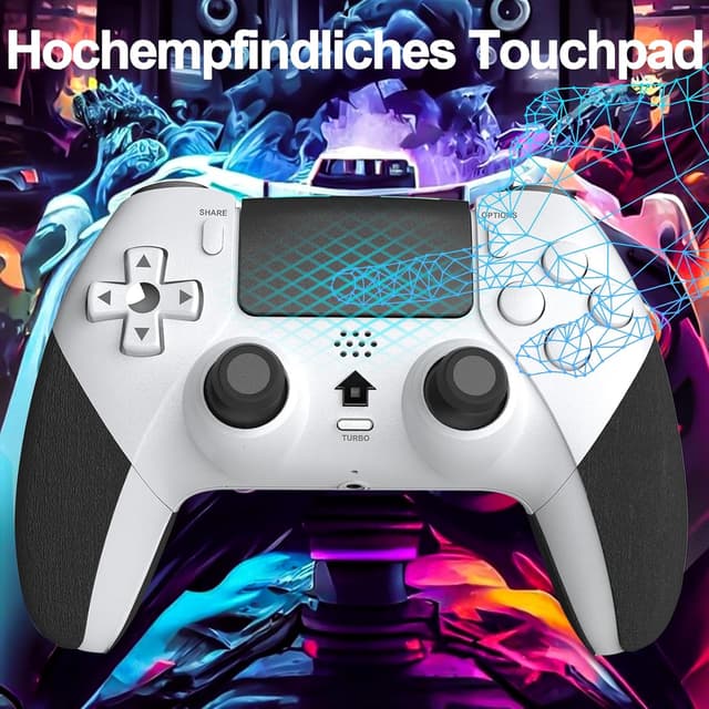 Thumbnail 5 de Shiptree Wireless Controller PS4 Gamepad mit Gyro und Turbo