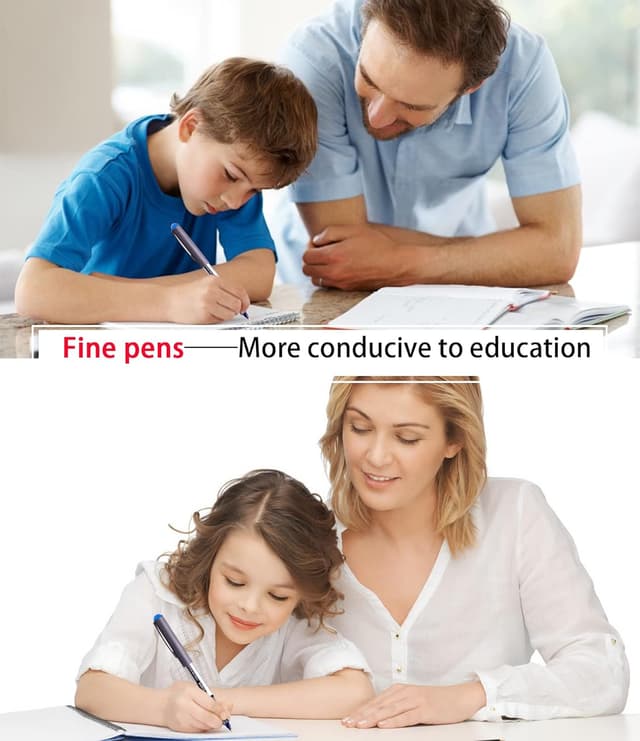 Detalle de EYEYE PVR155.7 stylo roller à encre liquide pointe extra fine 0,7 mm (lot de 12) à encre bleue