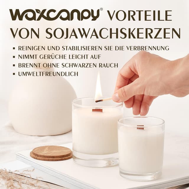 Thumbnail 4 de Sojawachs 3KG Premium für Kerzen gießen 🕯