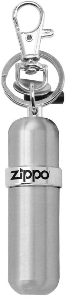 Detalle de Zippo 121503 Power Kit portachiavi in alluminio silver, con custodia in metallo