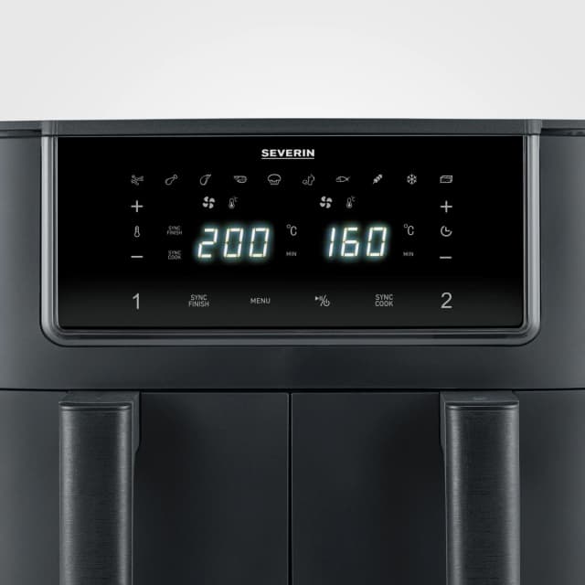Thumbnail 4 de Severin FR 2463 8 l freidora doble de aire caliente 2600 W 🍴