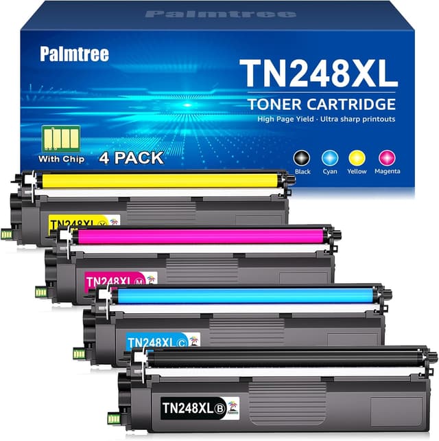 Detalle de TN248 / TN248XL toner compatibili per Brother (TN-248CMYK) per MFC-L e DCP-L
