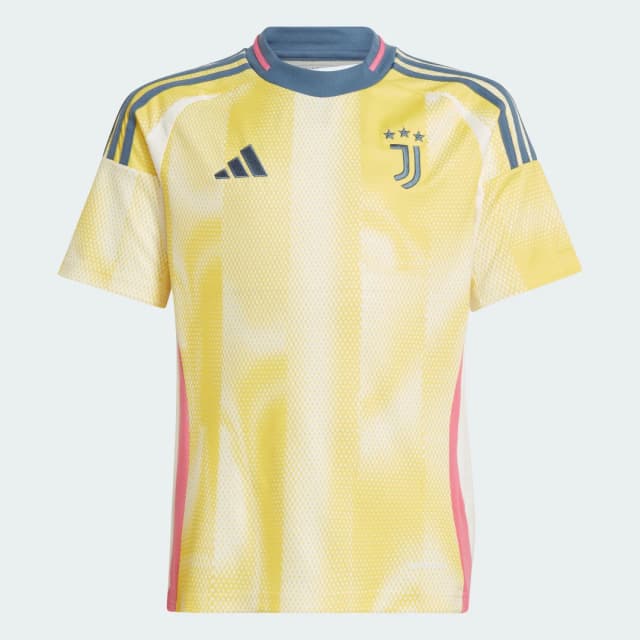 Detalle 2 de Camiseta segunda equipación Juventus 24/25 Adidas para adolescentes (amarillo)