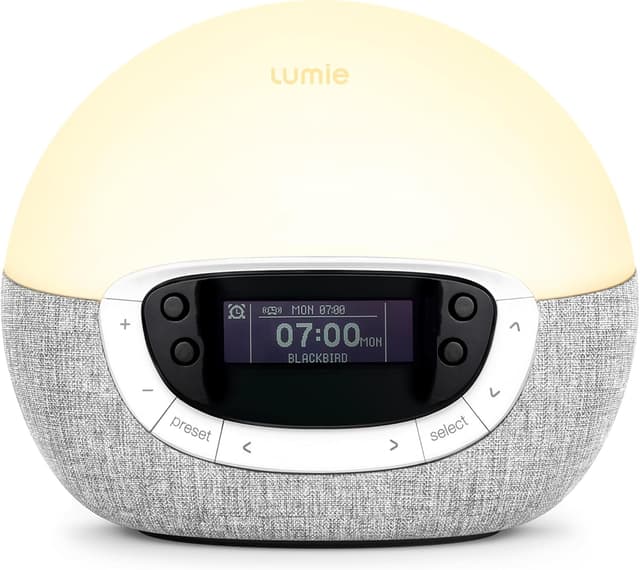 Detalle de Lumie Bodyclock Shine 300 Lichtwecker mit Radio