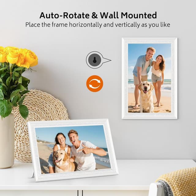 Detalle de Frameo WiFi digital photo frame 10.1 inch