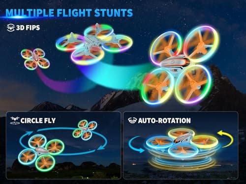 Thumbnail 4 de i9C Drone para Niños con Cámara 📷 y Luces Coloridas