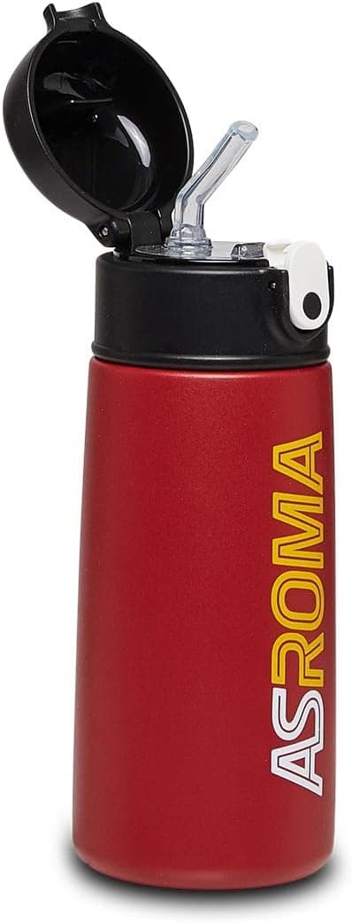 Detalle de Borraccia termica in acciaio AS Roma Rossa da 500 ml (per bambini e ragazzi)