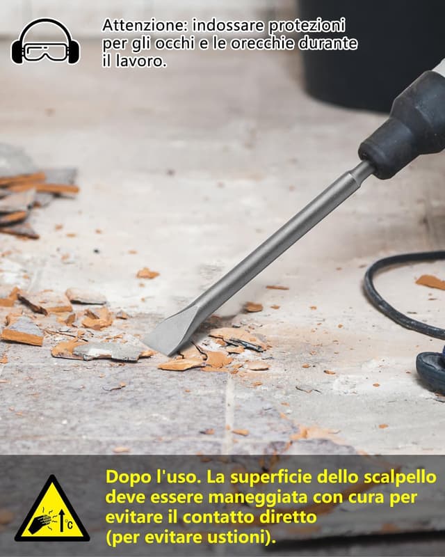 Thumbnail 6 de Lytool Set 6 Scalpelli SDS-Plus 🛠