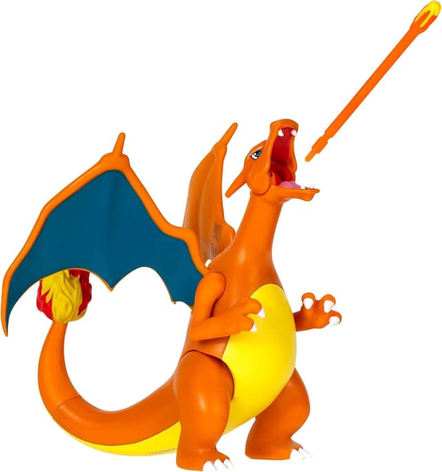 Detalle de Pokémon Battle Figure Pack PKW3459 – Glurak & Pikachu, bewegliche Battle Feature Figur