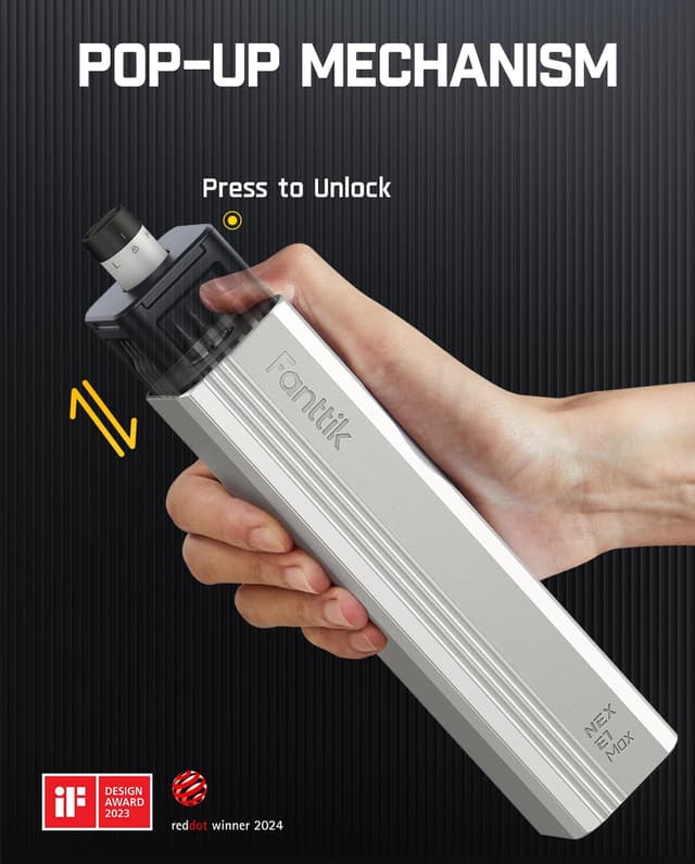 Detalle de Fanttik E1 Max 3.7V Electric Screwdriver (50 Magnetic Bits) mini precision repair tool kit