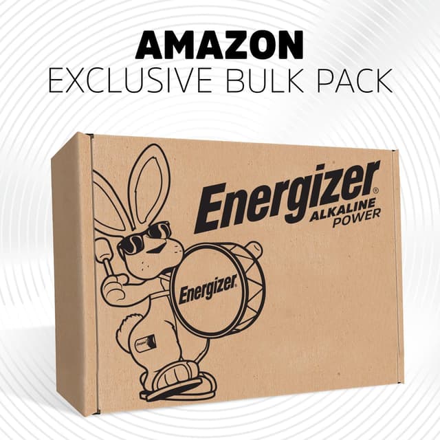 Detalle de Energizer Alkaline Power AAA Batteries (20-Pack) — Long-Lasting Triple A for Daily Electronics & Emergency Kits