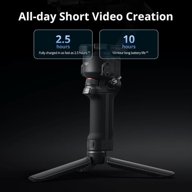 Detalle 2 de DJI RS 3 Mini gimbal stabilizer, 2 kg payload