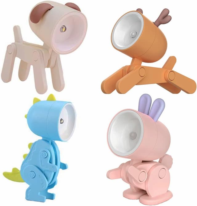 Detalle de Vercico Tier Nachtlicht Set mit 4 Teilen