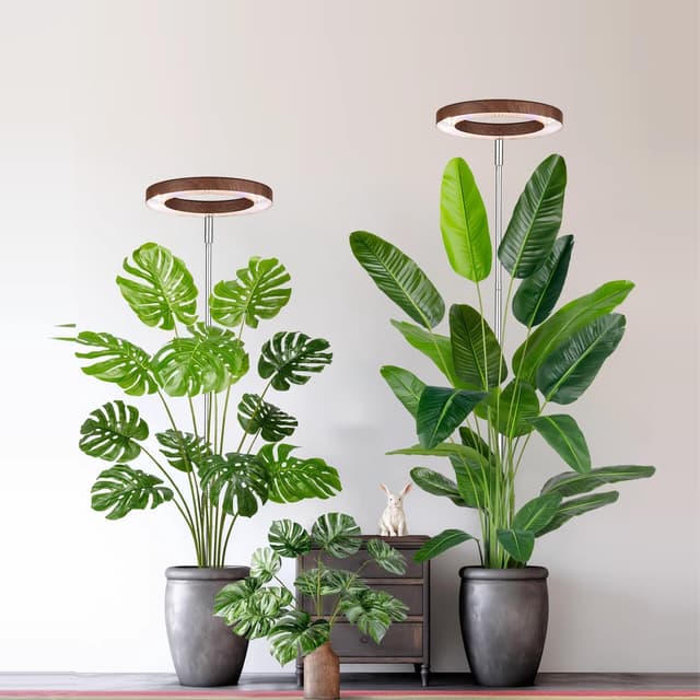 Detalle 2 de yadoker Plant Grow Light (Full Spectrum) with Adjustable Height, Automatic Timer, 5V Low Voltage