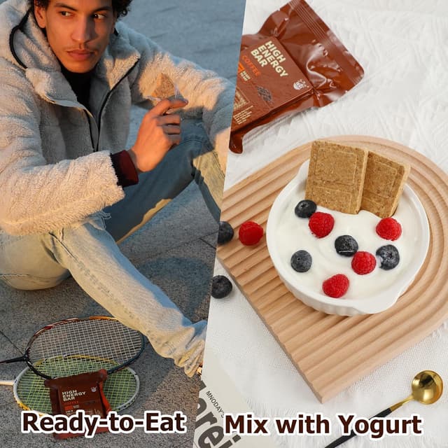 Thumbnail 3 de Barres de ration d'urgence café – Lot de 12