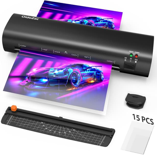 Detalle de OidoZac A4 Laminator 4 in 1