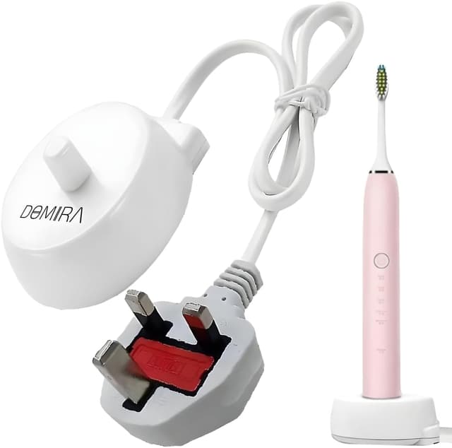 Detalle de Universal Electric Toothbrush Charger Adapter (UK plug) for Sonicare-style chargers – 1-metre lead