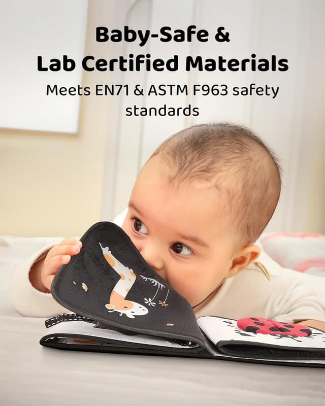 Thumbnail 3 de High Contrast Baby Book 0-6 Months