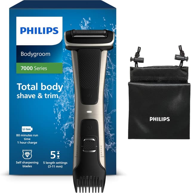 Imagen de Philips Serie 7000 BG7025/15 - Afeitadora corporal impermeable en OfertitasTOP