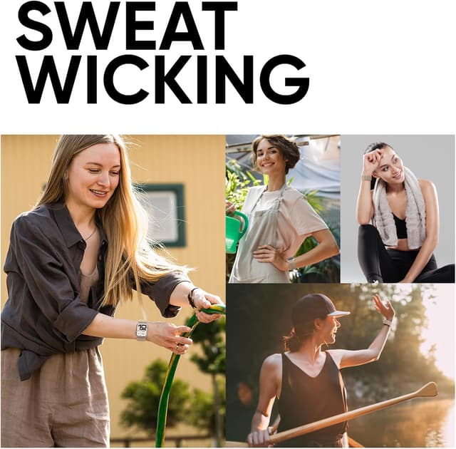 Thumbnail 6 de Raradev water-resistant elastic band for Apple Watch (stretch solo loop, 38–49mm)