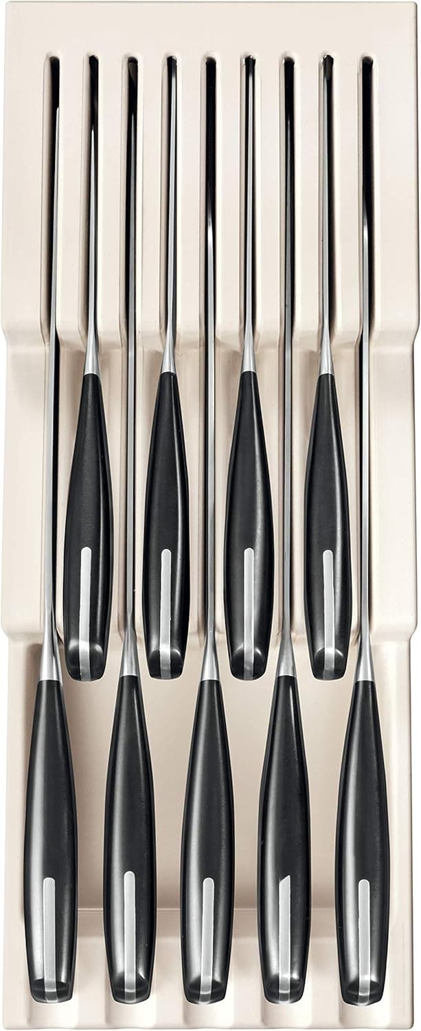 Detalle de Tescoma FlexiSpace porte-couteaux pour tiroir (jusqu’à 9 couteaux), plastique