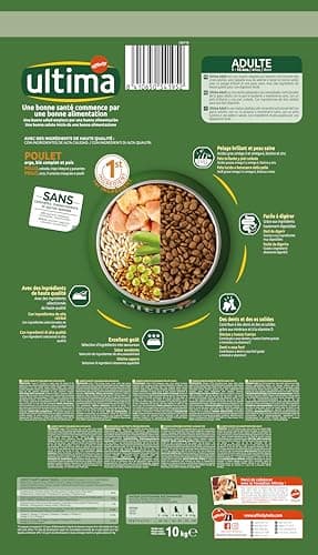 Detalle de Ultima Adult Pollo: comida seca para gatos adultos de 10 kg