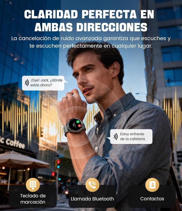 Thumbnail 2 de BENYAR TX7 Reloj inteligente para hombre