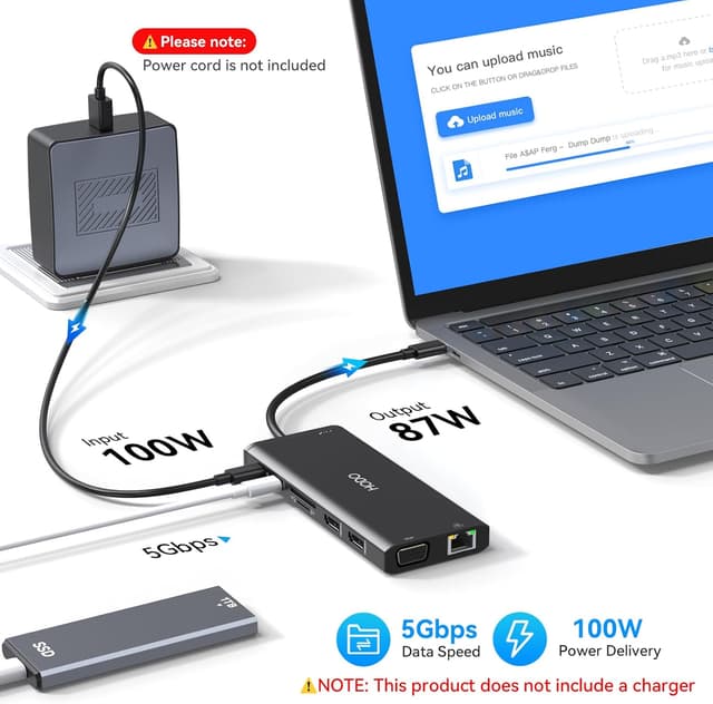 Thumbnail 4 de USB C Hub HDMI Adapter 4K@60Hz