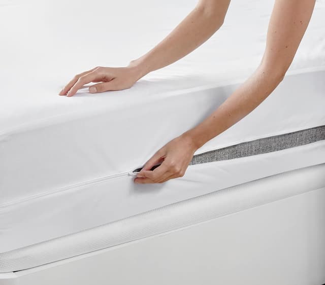 Detalle de Pikolin Home - Funda Impermeable para Colchón 🛏️ 100x200 cm