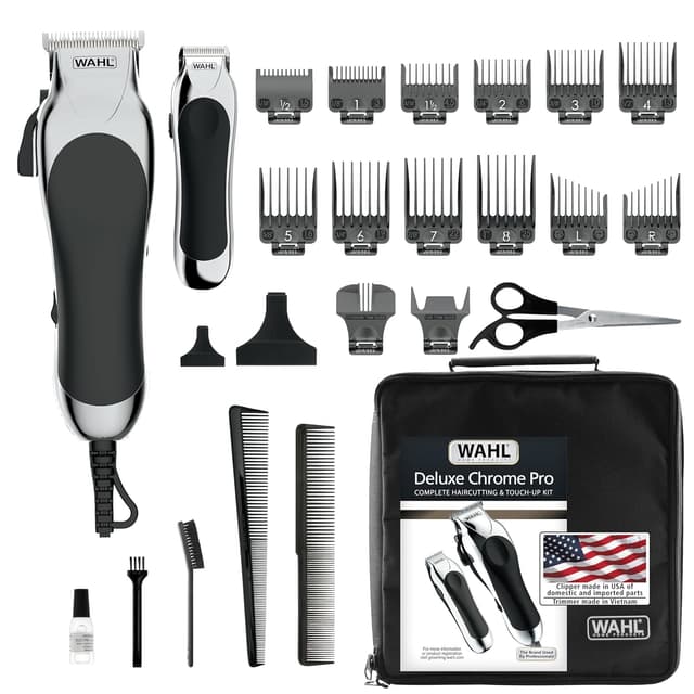 Detalle de Wahl 79524 Deluxe Chrome Pro 25-piece kit