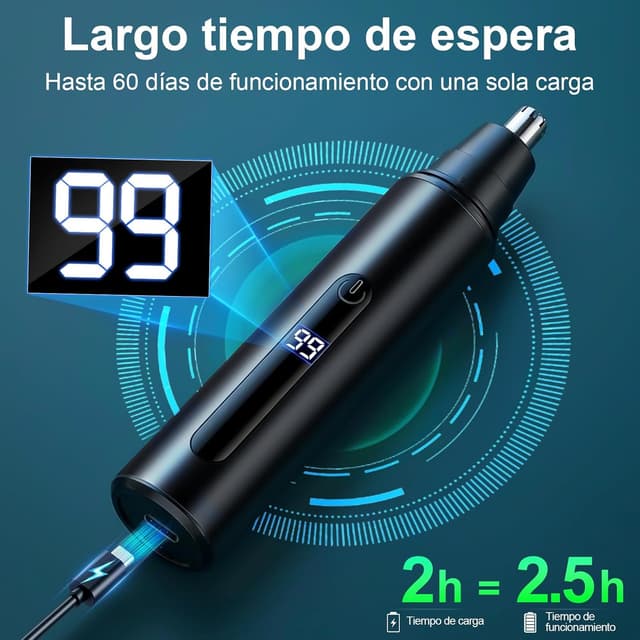 Thumbnail 5 de Cortapelos Nariz Recortador USB