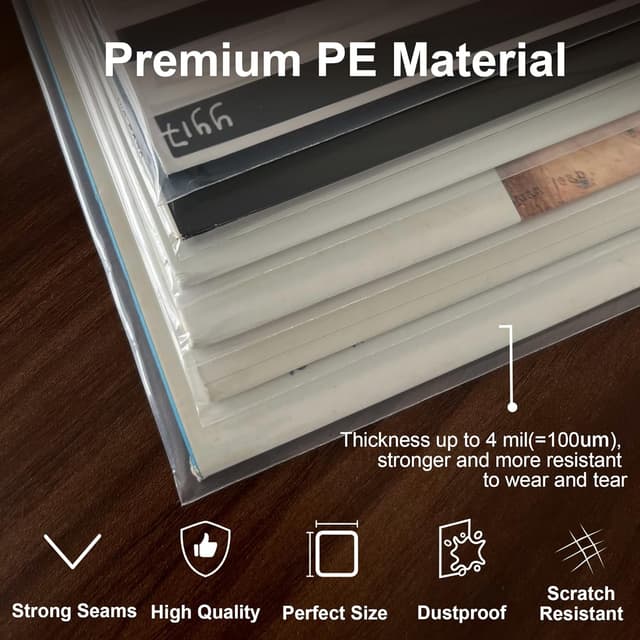 Thumbnail 6 de 12 inch vinyl record sleeve 100 pack