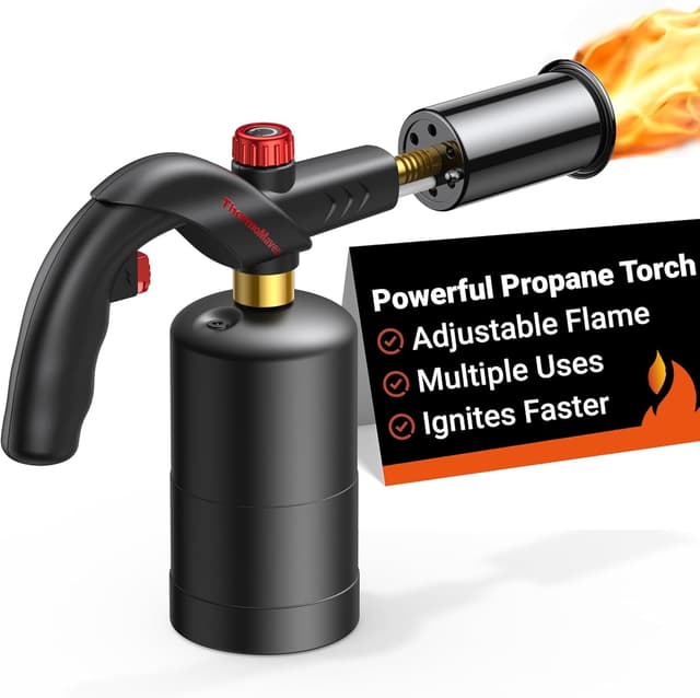 Imagen de ThermoMaven Powerful Propane Torch 1800°C en OfertitasTOP