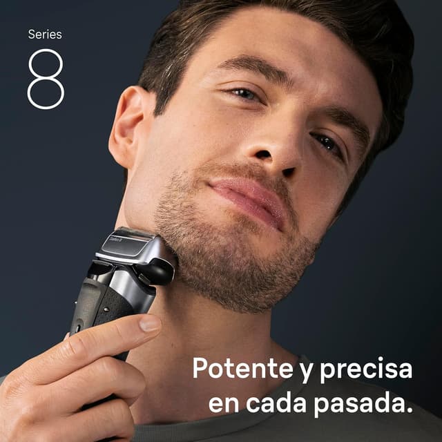 Detalle 2 de Braun Series 8 Afeitadora Eléctrica Hombre ⚡ Seco y Mojado
