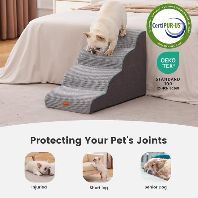 Thumbnail 3 de Gardner Pet Dog Steps 4-step foam stairs