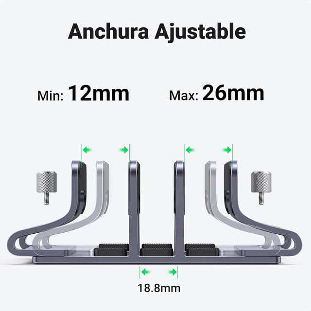 Thumbnail 3 de UGREEN Soporte Vertical para Portátil 3 Ranuras