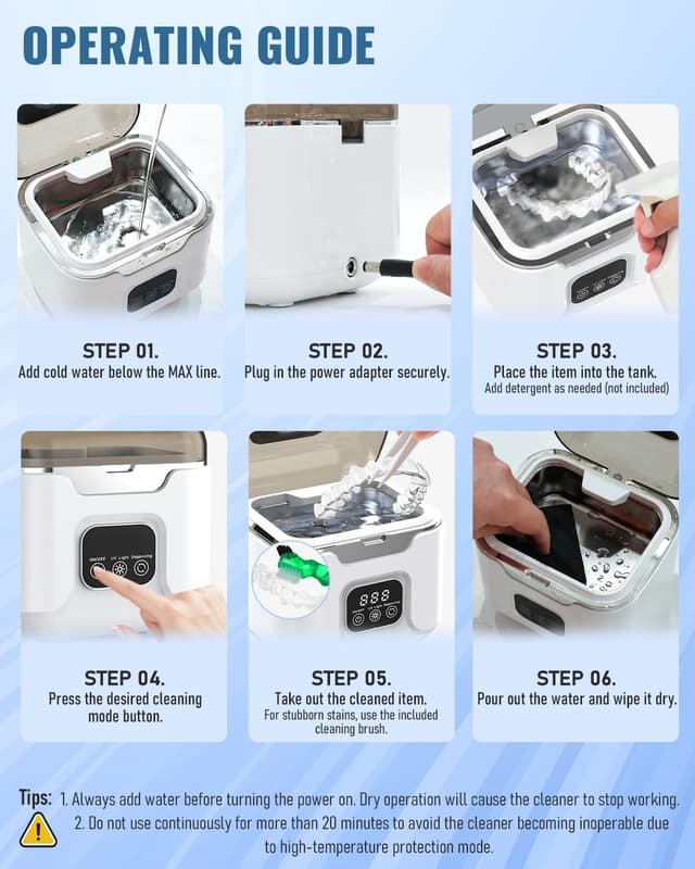 Thumbnail 6 de Triler Ultrasonic Retainer Cleaner