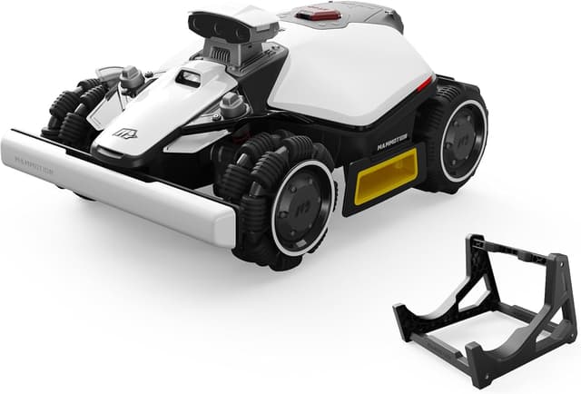 Detalle de MAMMOTION LUBA Mini 2 AWD 1000 : robot tondeuse avec cartographie IA et vision par caméra