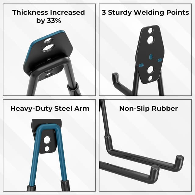 Detalle de BONTEC 18-pack garage storage hooks