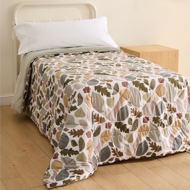 Detalle de Basics El Corte Inglés Edredón reversible Metsa