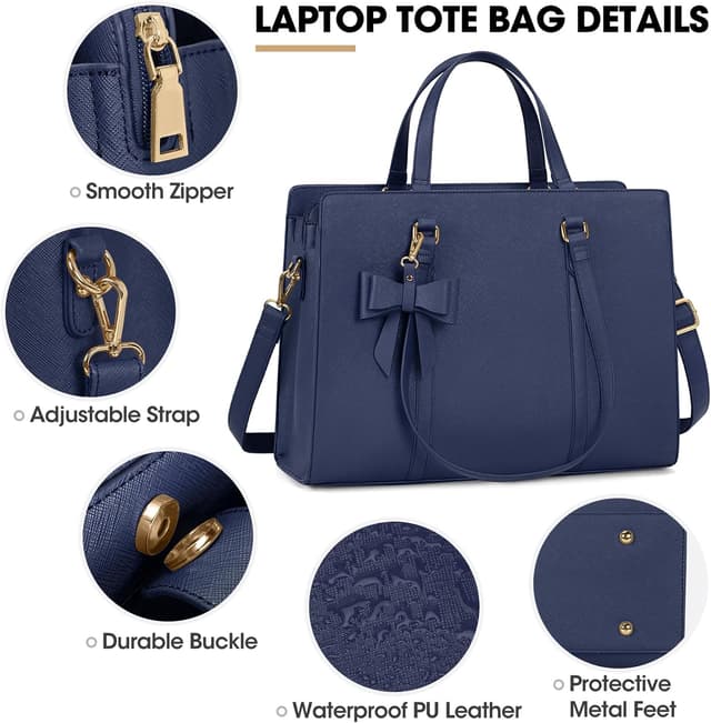 Detalle de NEWHEY Shopper Handtasche für 15,6 Zoll