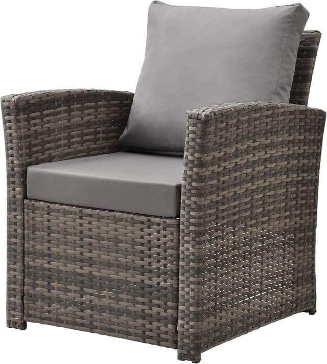 Detalle de Rattan Roma 4 Seater patio sofa set