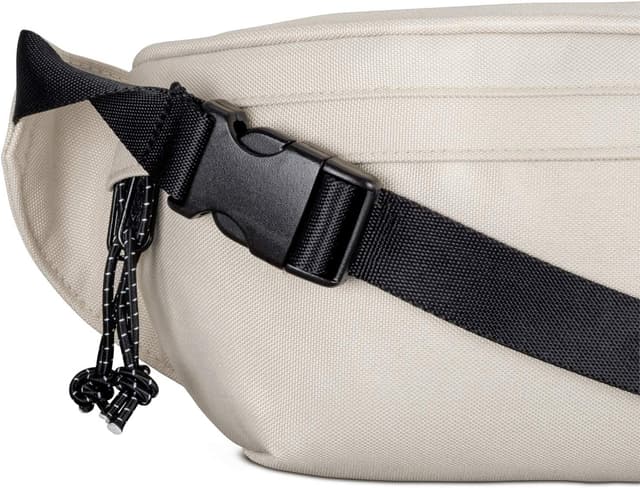 Detalle 2 de Johnny Urban marsupio Tom unisex beige idrorepellente, cintura e tracolla